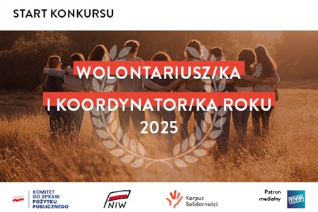 Ruszają konkursy na wybór Wolontariusza i Koordynatora Roku 2025